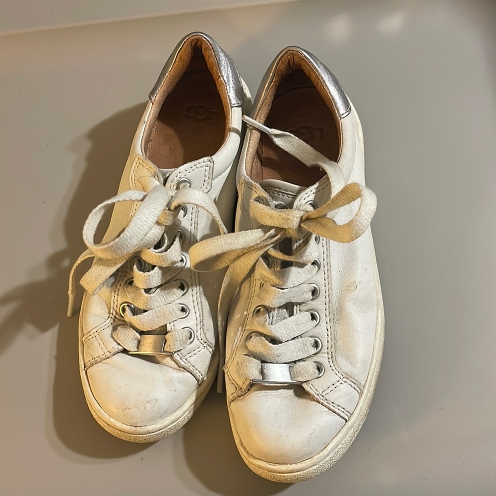White Ugg Sneakers Size 6